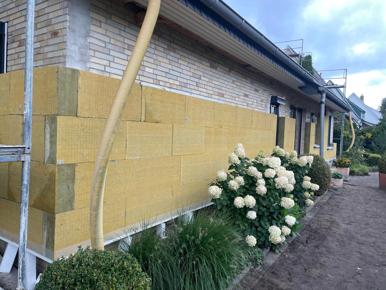 Altbau Lüneburg — WDVS 160 mm Mineralwolle — WDVS in Lüneburg, Scherer-Putz